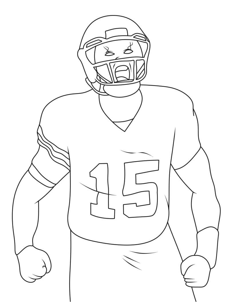 Patrick Mahomes Kansas City Chiefs Coloring Page Download Print Or Color Online For Free Patrick Mahomes Kansas City Chiefs Coloring Page Download Print Or Color Online For Free