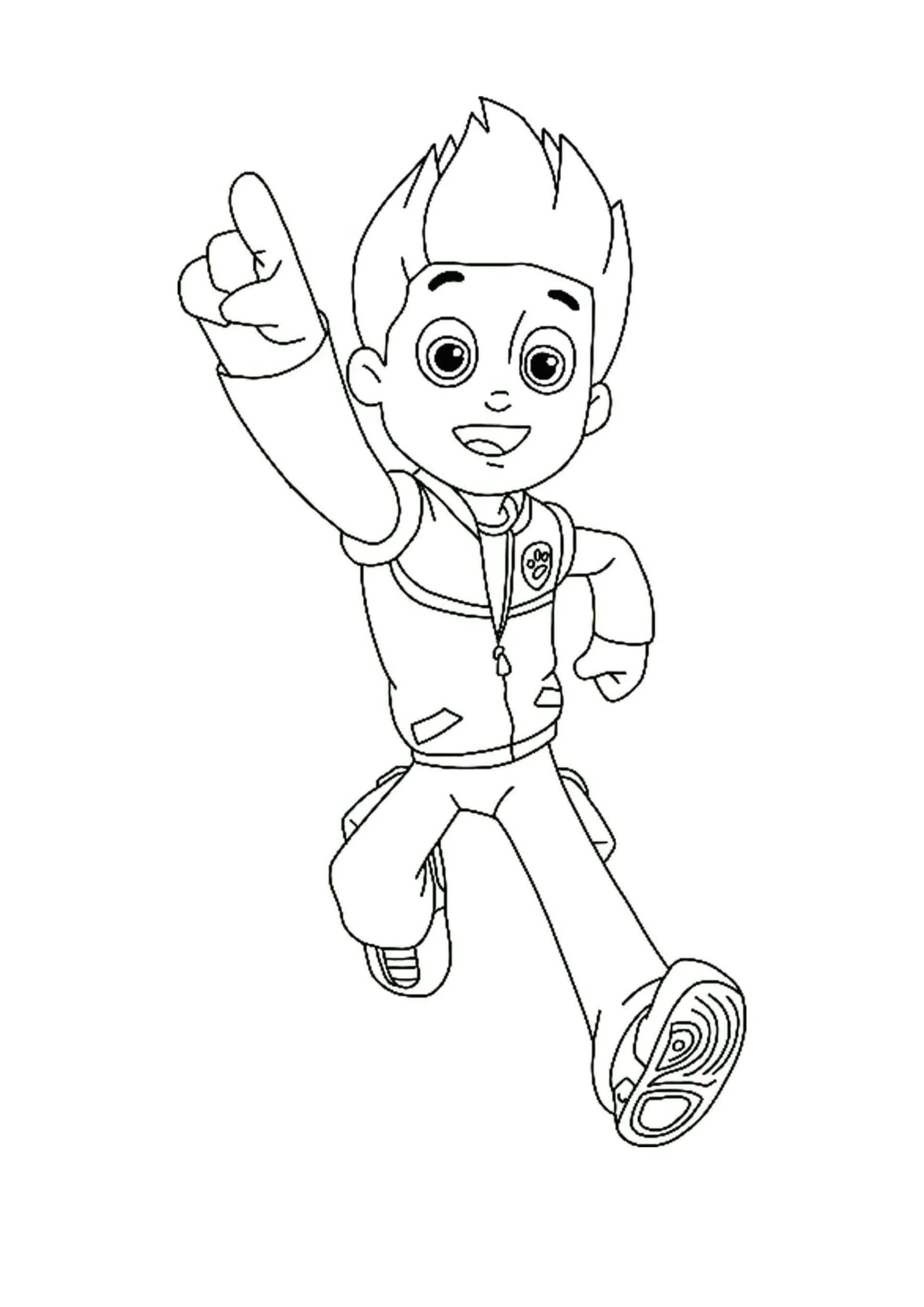 Paw Patrol Ryder Coloring Pages 6 Free Printable Coloring Sheets 
