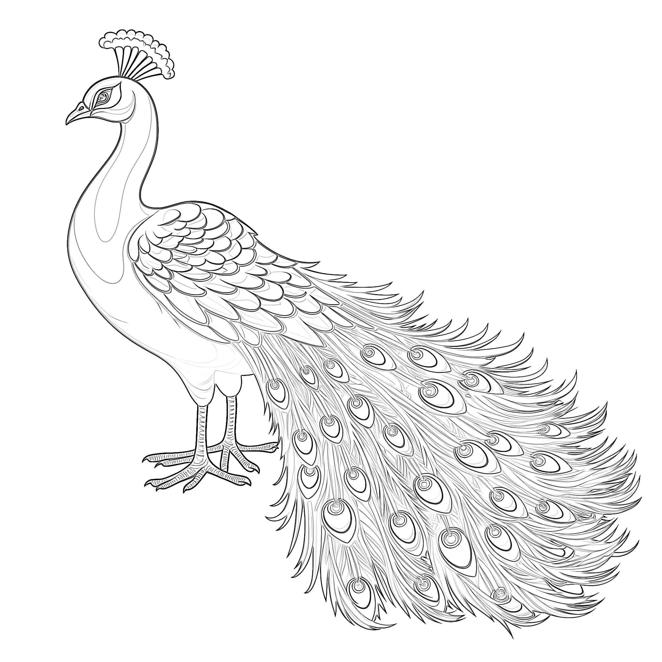 Peacock Coloring Page Coloring Pages Mimi Panda Peacock Coloring Page Coloring Pages Mimi Panda