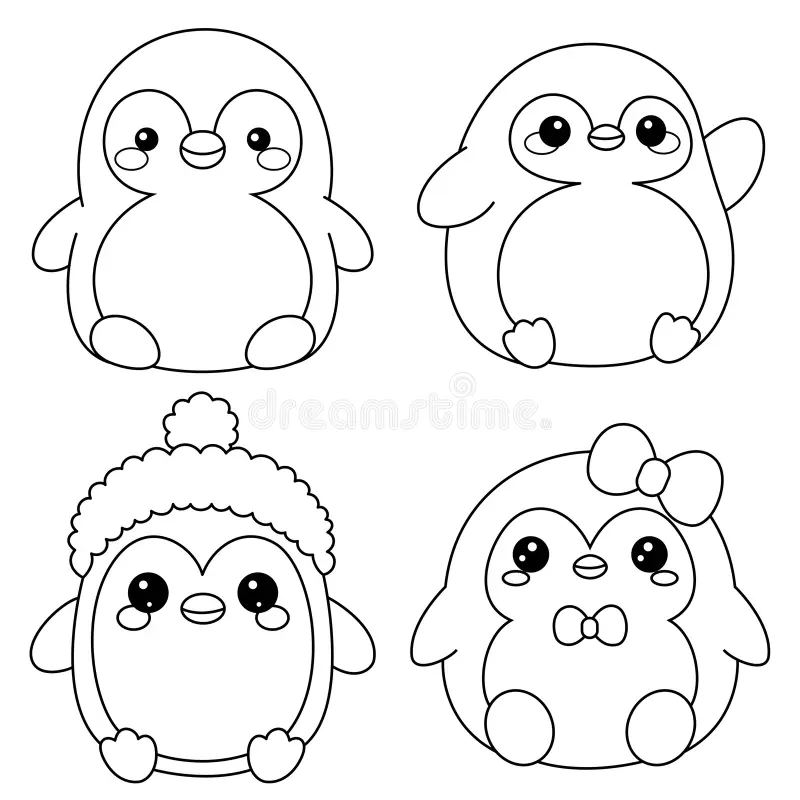 Penguin Coloring Adults Stock Illustrations 68 Penguin Coloring Adults Stock Illustrations Vectors Clipart Dreamstime