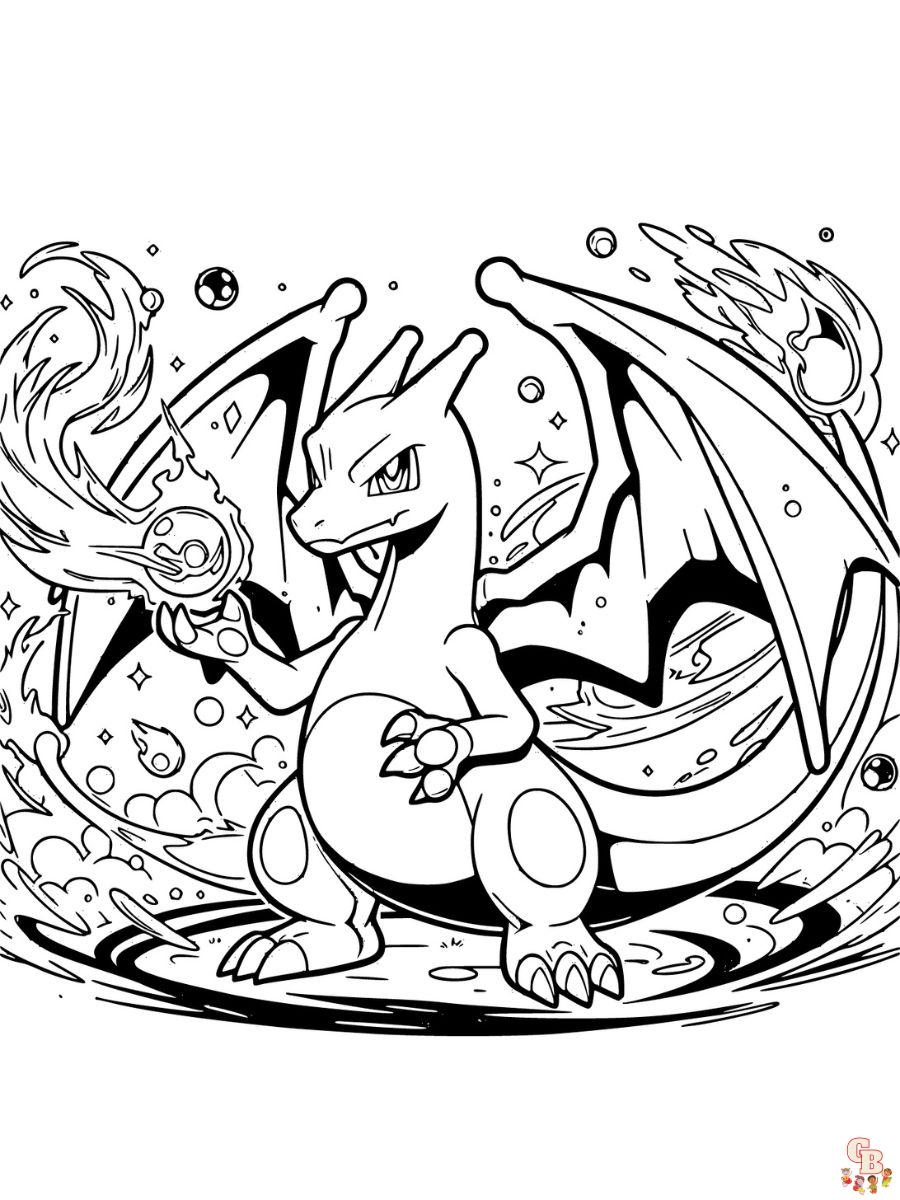 Pokemon Coloring Pages Unleash Your Creativity With Charizard Pokemon Coloring Pages Unleash Your Creativity With Charizard