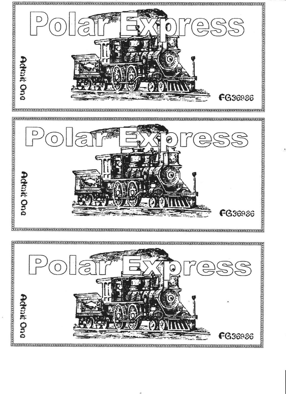 Polar Express Coloring Pages Printable Coloring Pages FREE Polar Express Coloring Pages Printable Coloring Pages FREE