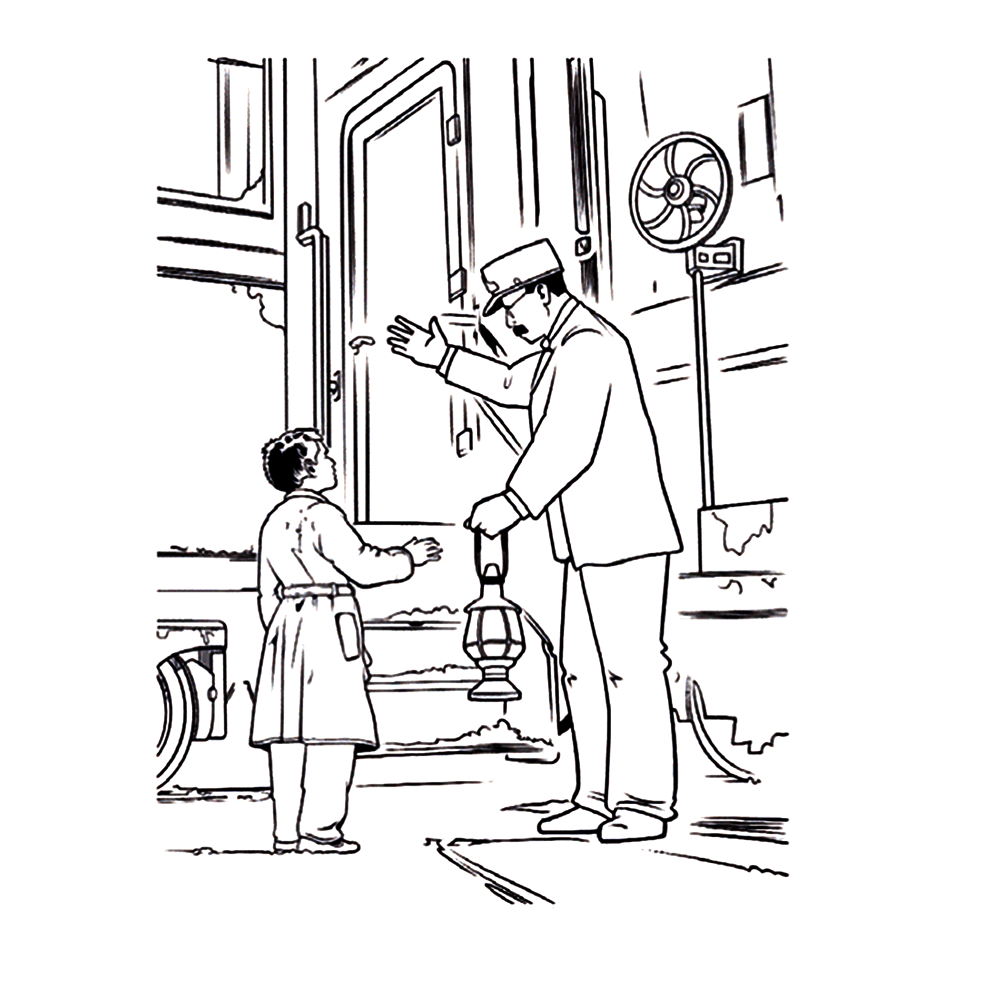 Polar Express Coloring Pages U0026 Books 100 FREE And Printable 