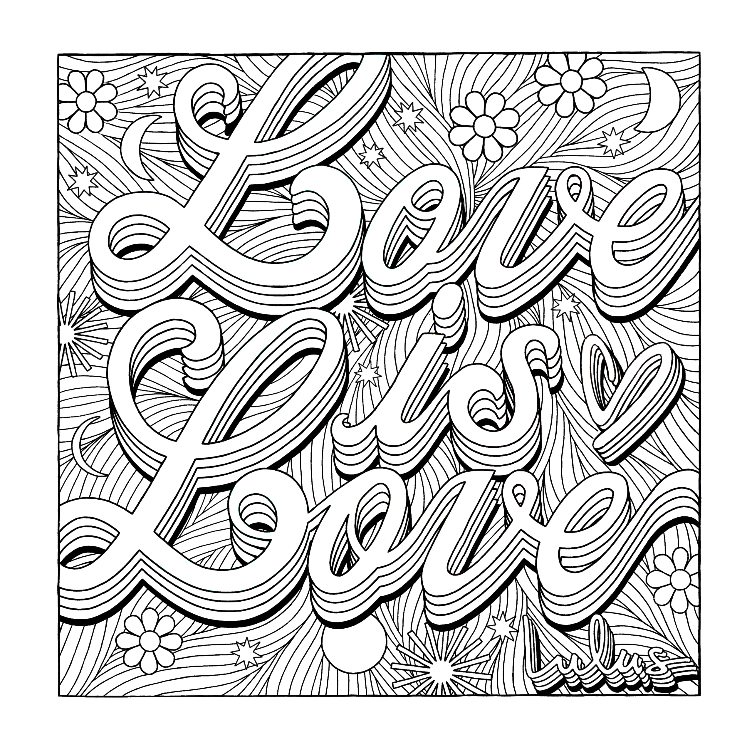 Print Adult Coloring Pages For Free Lulus Fashion Blog
