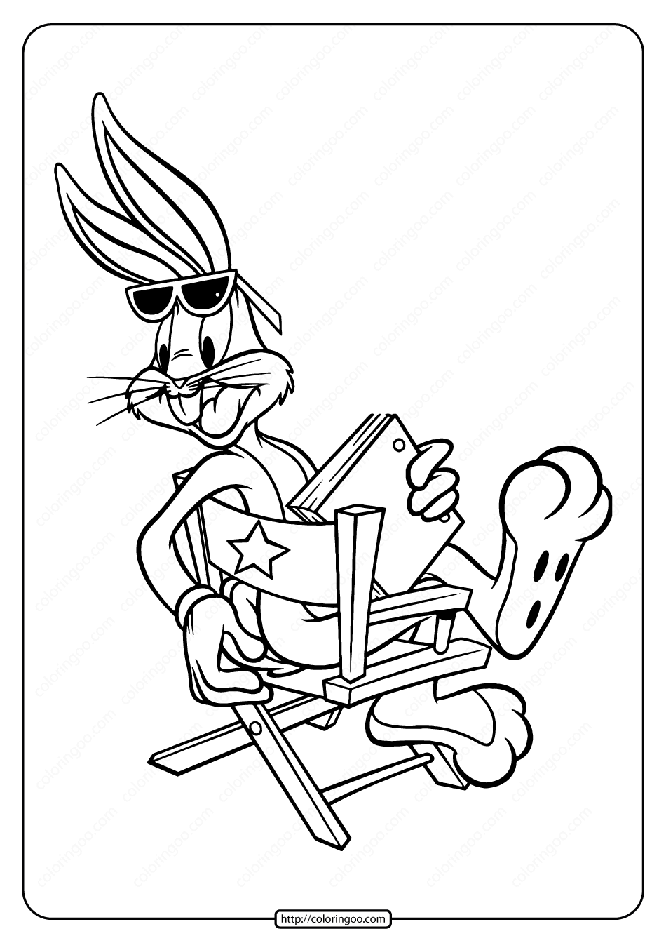 Bugs Bunny Printable Coloring Pages Bugs Bunny Printable Coloring Pages