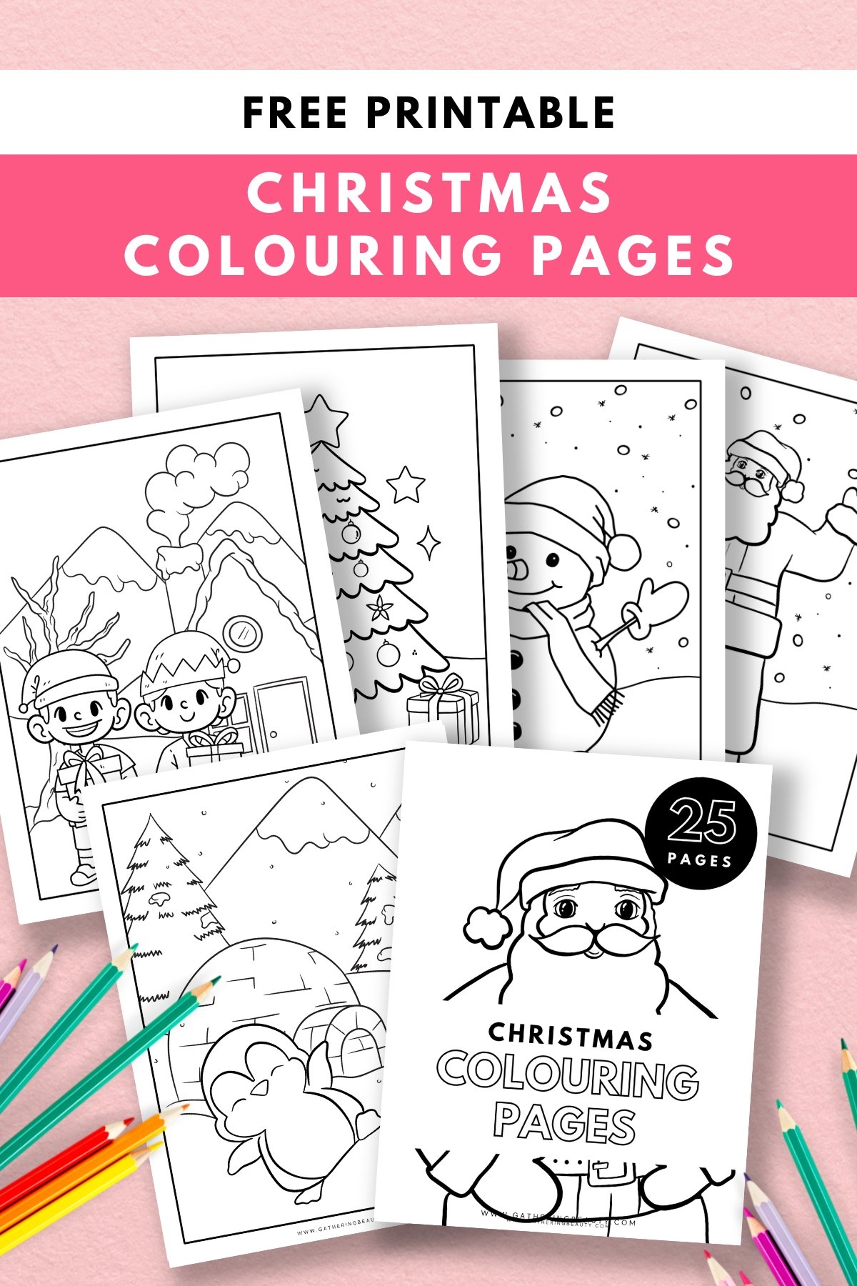 Printable Christmas Colouring Pages For Kids Gathering Beauty Printable Christmas Colouring Pages For Kids Gathering Beauty