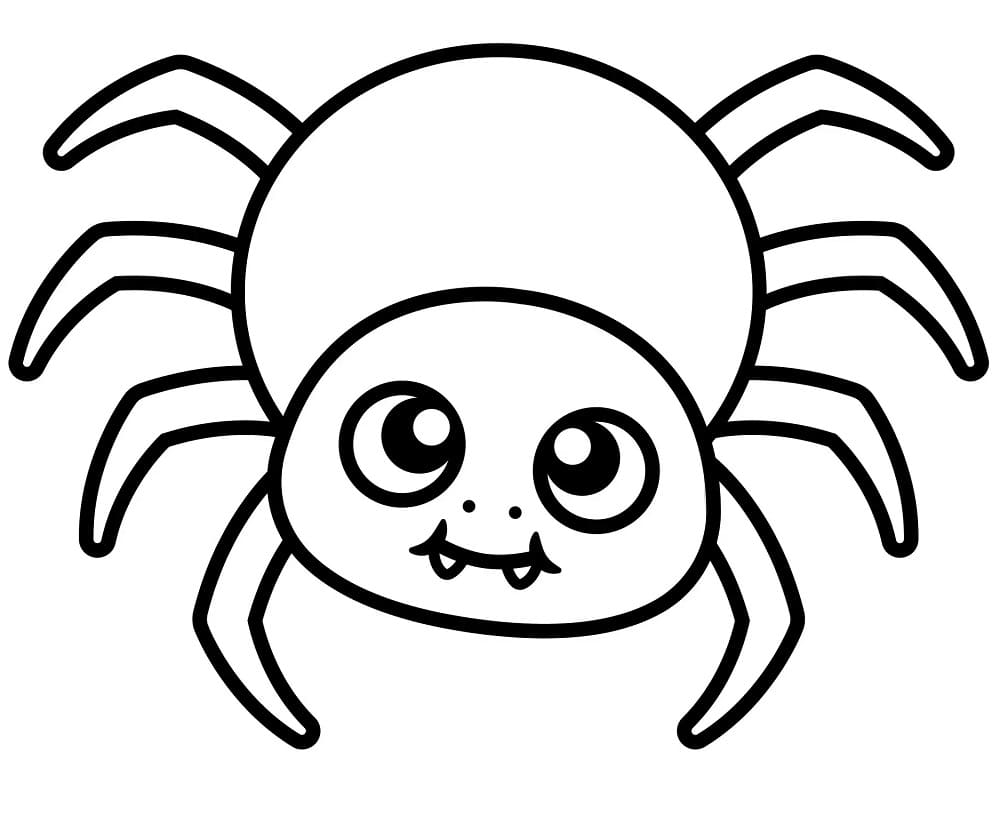 Printable Cute Spider Coloring Page Download Print Or Color Online For Free Printable Cute Spider Coloring Page Download Print Or Color Online For Free