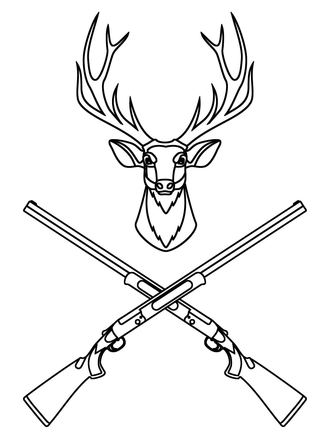 Printable Deer Hunting Coloring Page Download Print Or Color Online For Free Printable Deer Hunting Coloring Page Download Print Or Color Online For Free