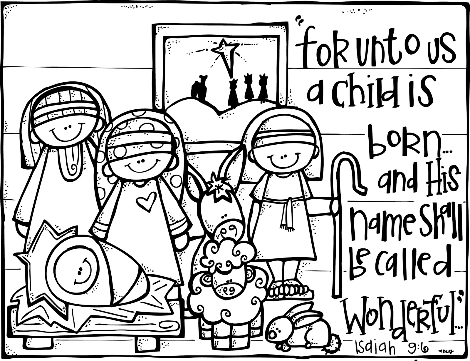 Printable Nativity Coloring Page Worksheets Library Printable Nativity Coloring Page Worksheets Library
