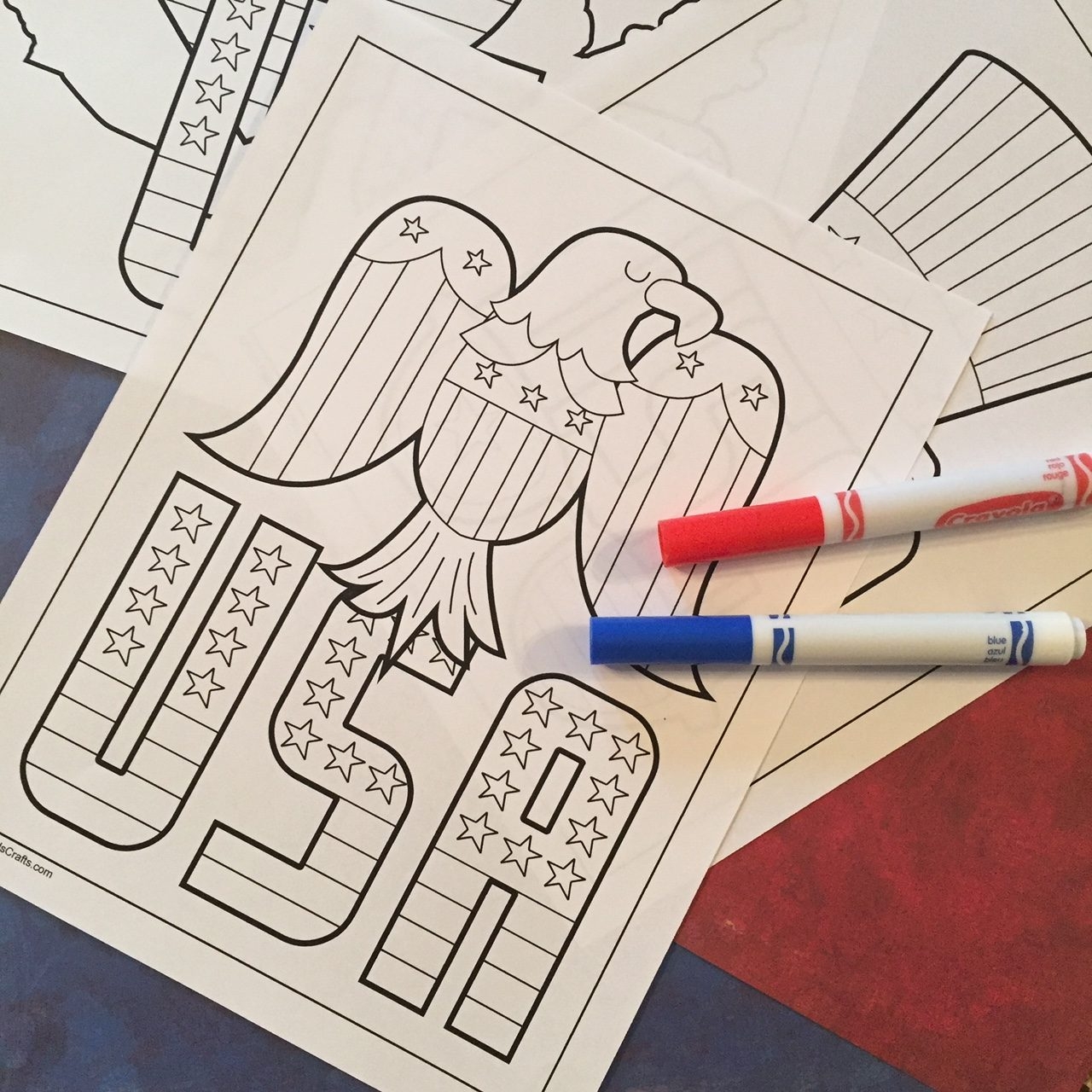Free Printable Patriotic Coloring Pages