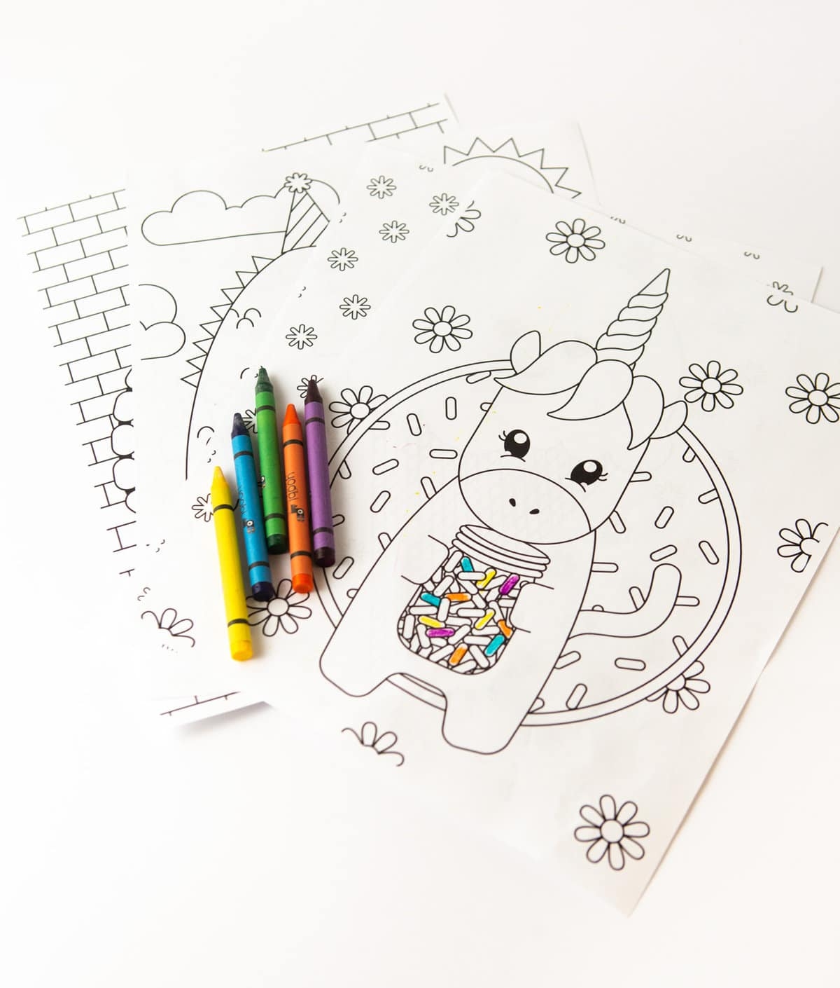 Printable Unicorn Coloring Page Design Eat Repeat Printable Unicorn Coloring Page Design Eat Repeat