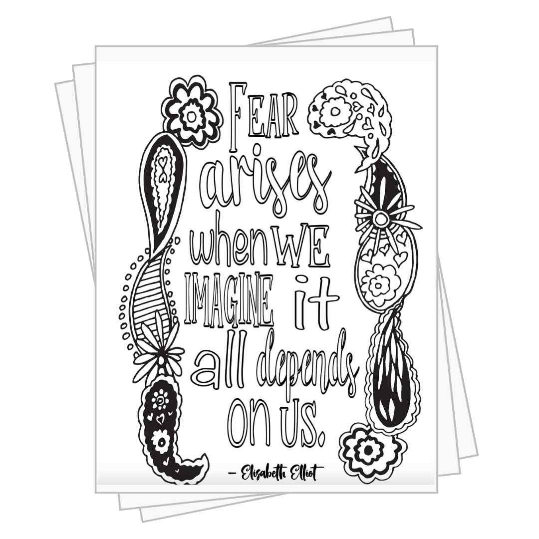 Quote Coloring Pages Printable