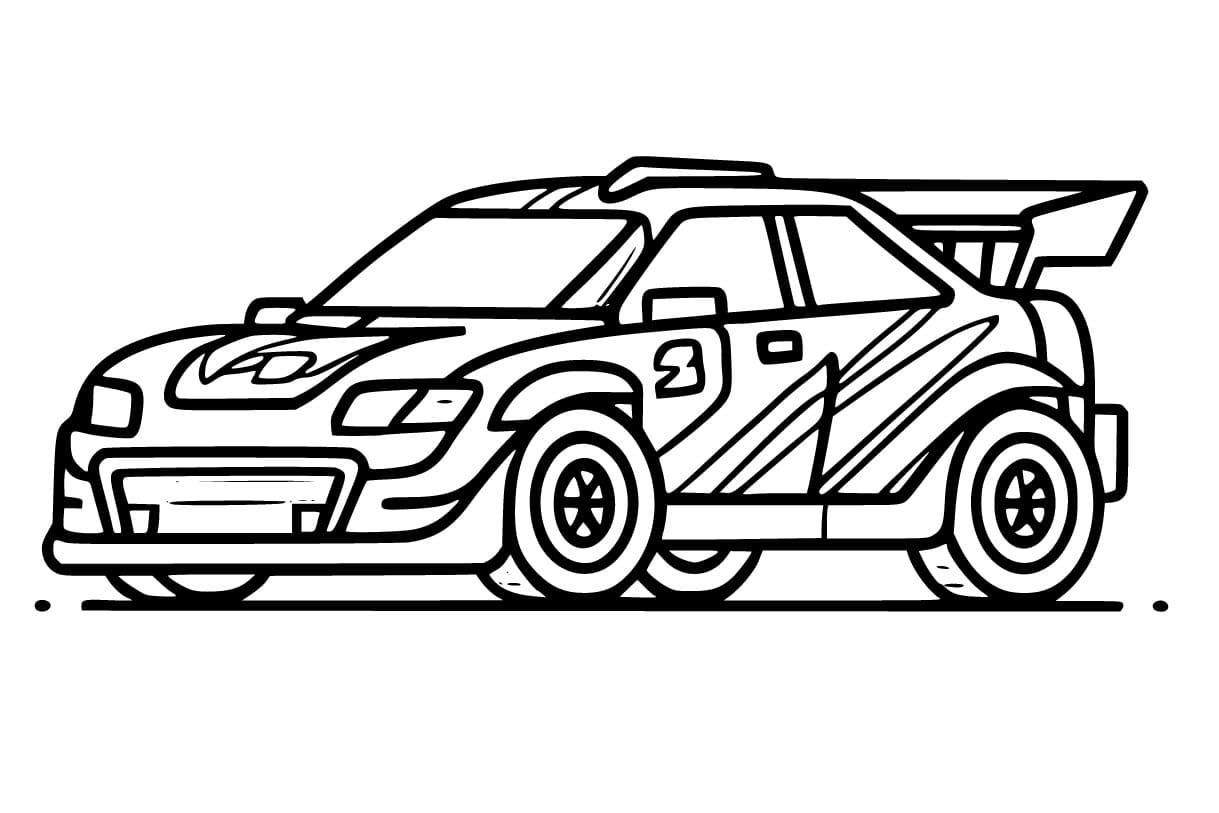 Free Car Coloring Pages Printable