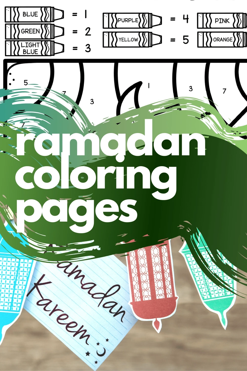 Ramadan Coloring Pages Free