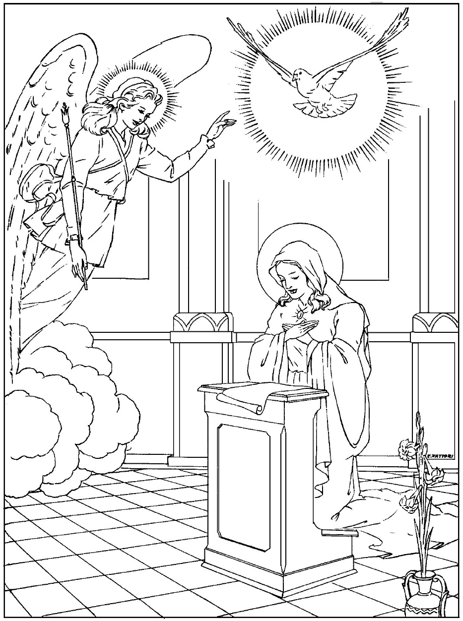 Free Rosary Coloring Pages