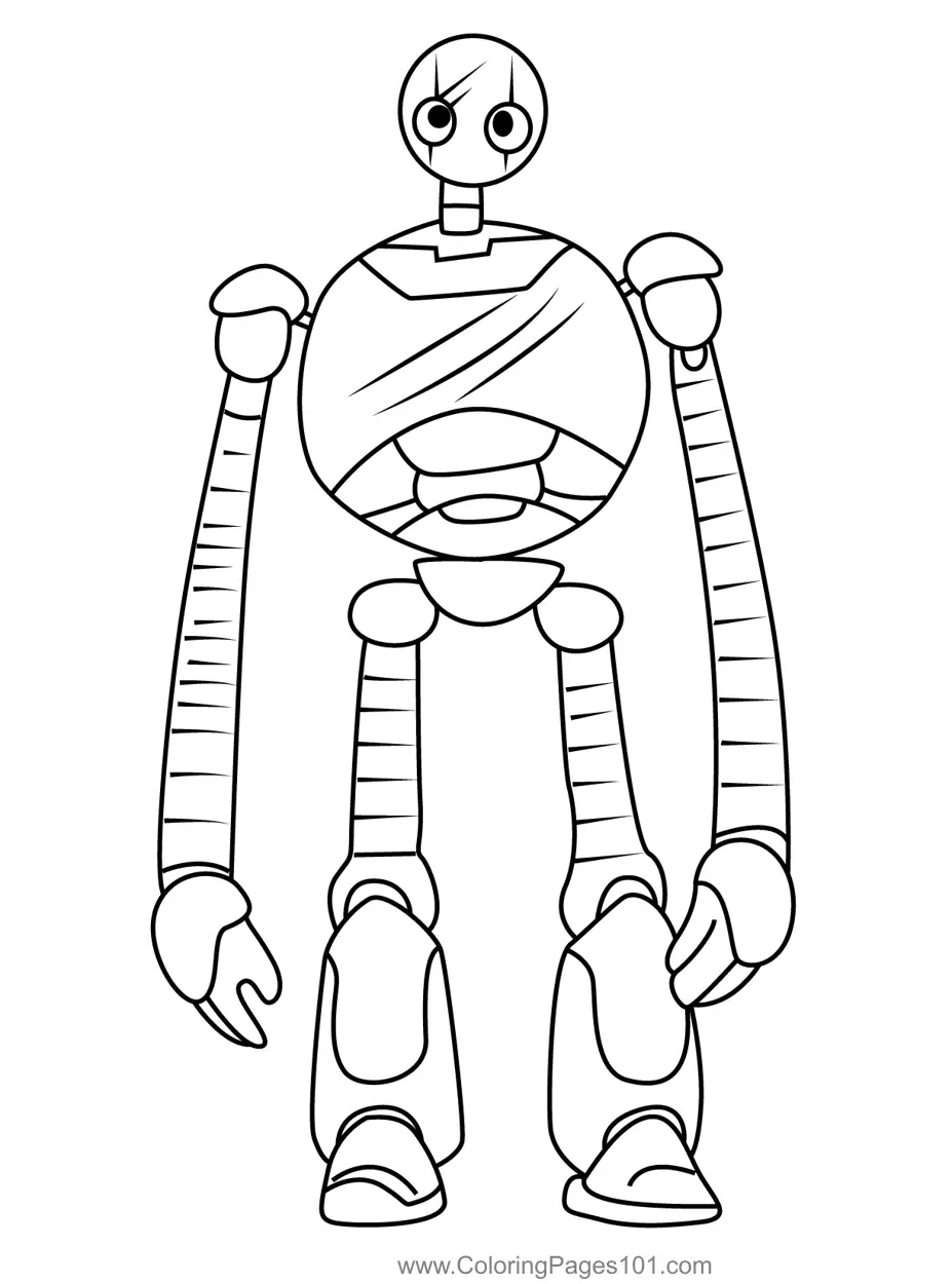 Roz 1 The Wild Robot Coloring Page For Kids Free The Wild Robot Roz 1 The Wild Robot Coloring Page For Kids Free The Wild Robot