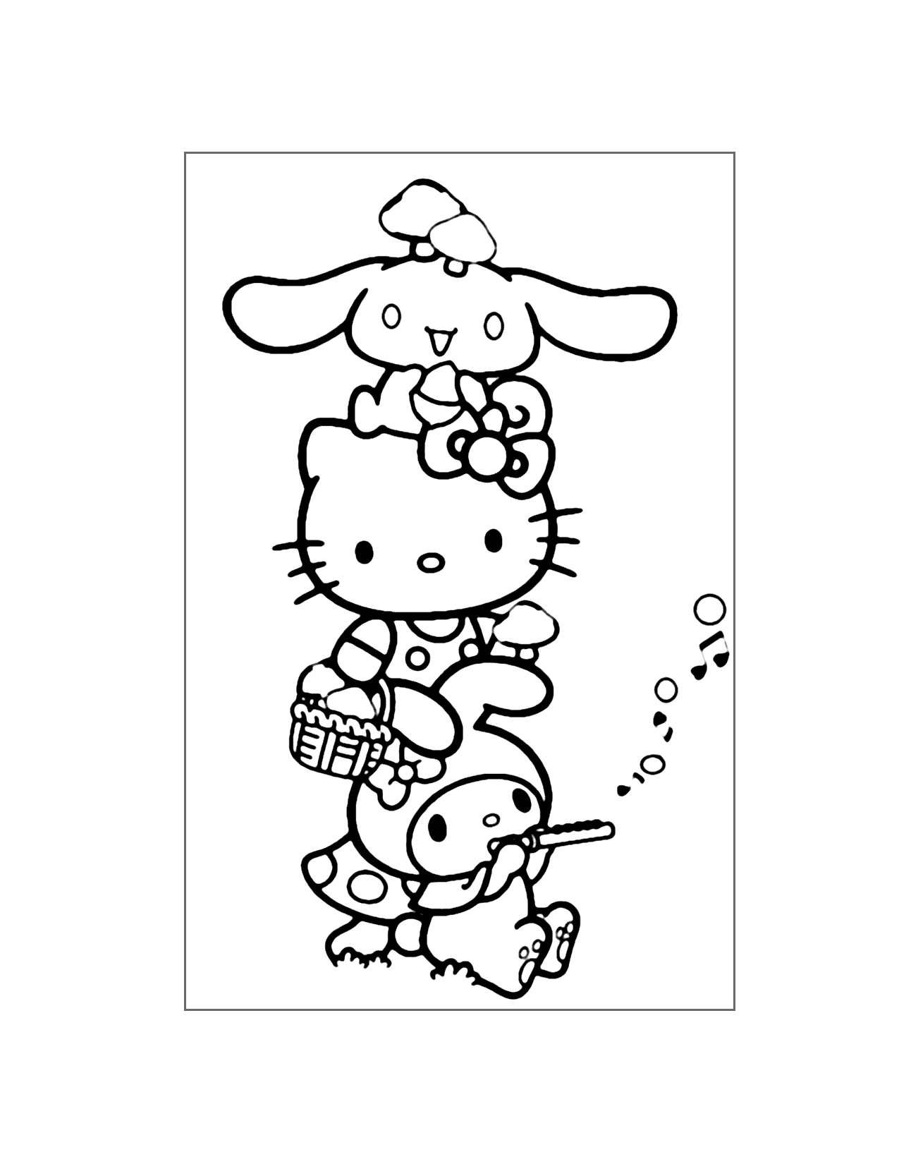 Sanrio Coloring Pages Printable Coloring Pages FREE Sanrio Coloring Pages Printable Coloring Pages FREE