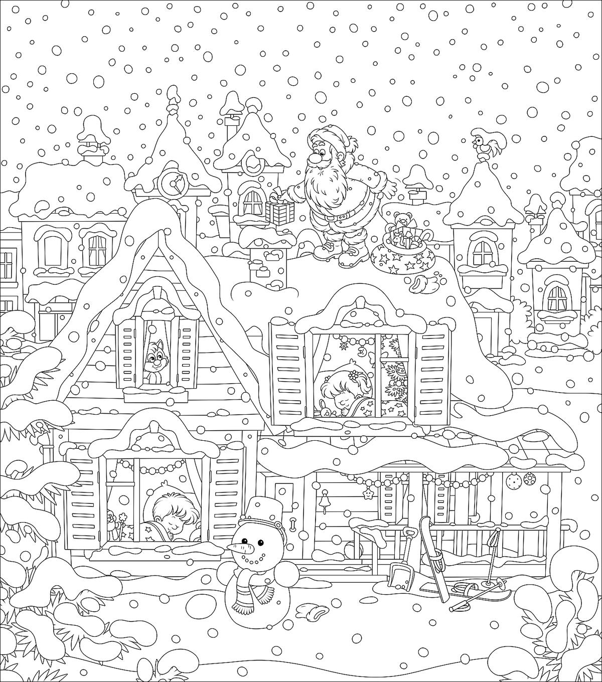 Santa Claus Coloring Pages Free Coloring Pages Of Jolly Old St 