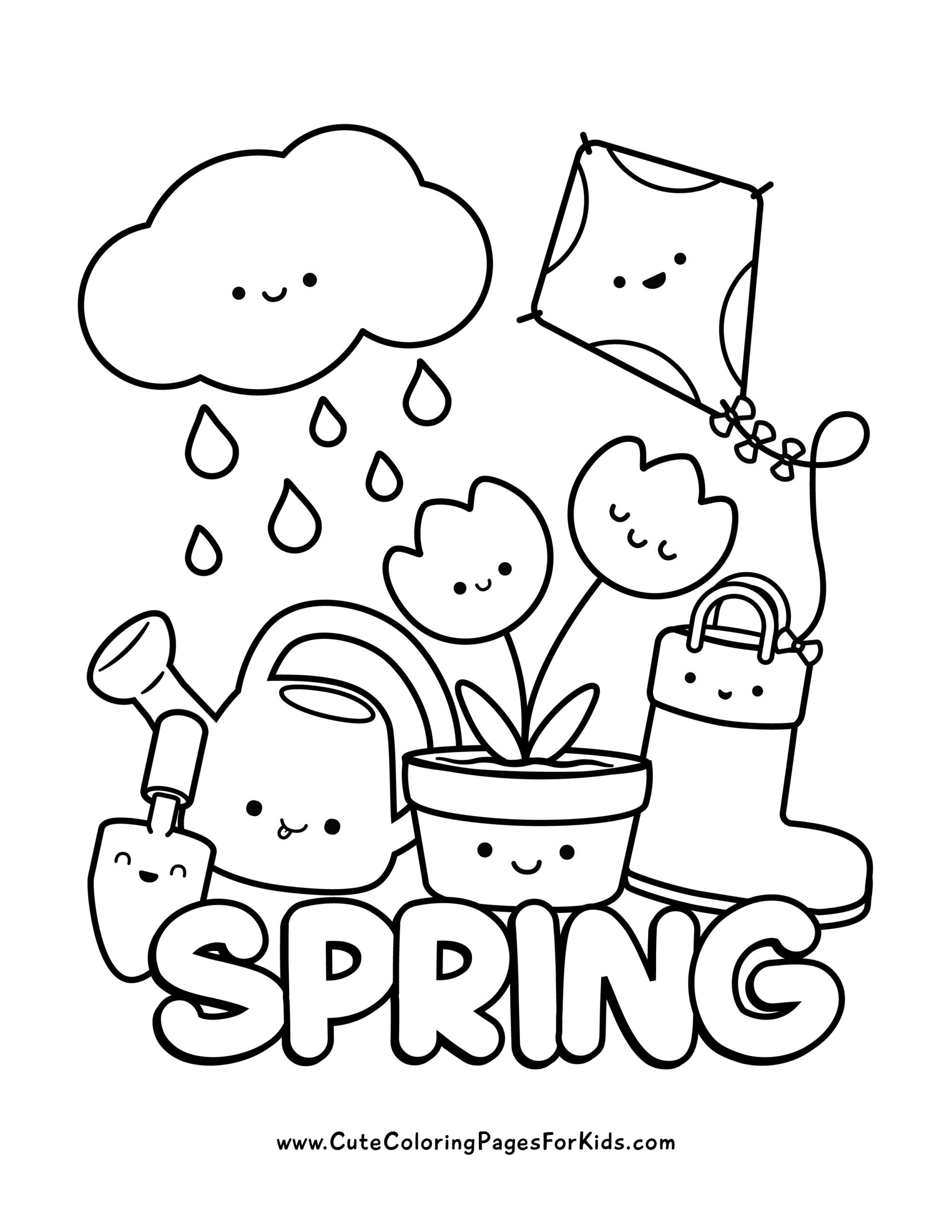 Seasons Archives Cute Coloring Pages For Kids