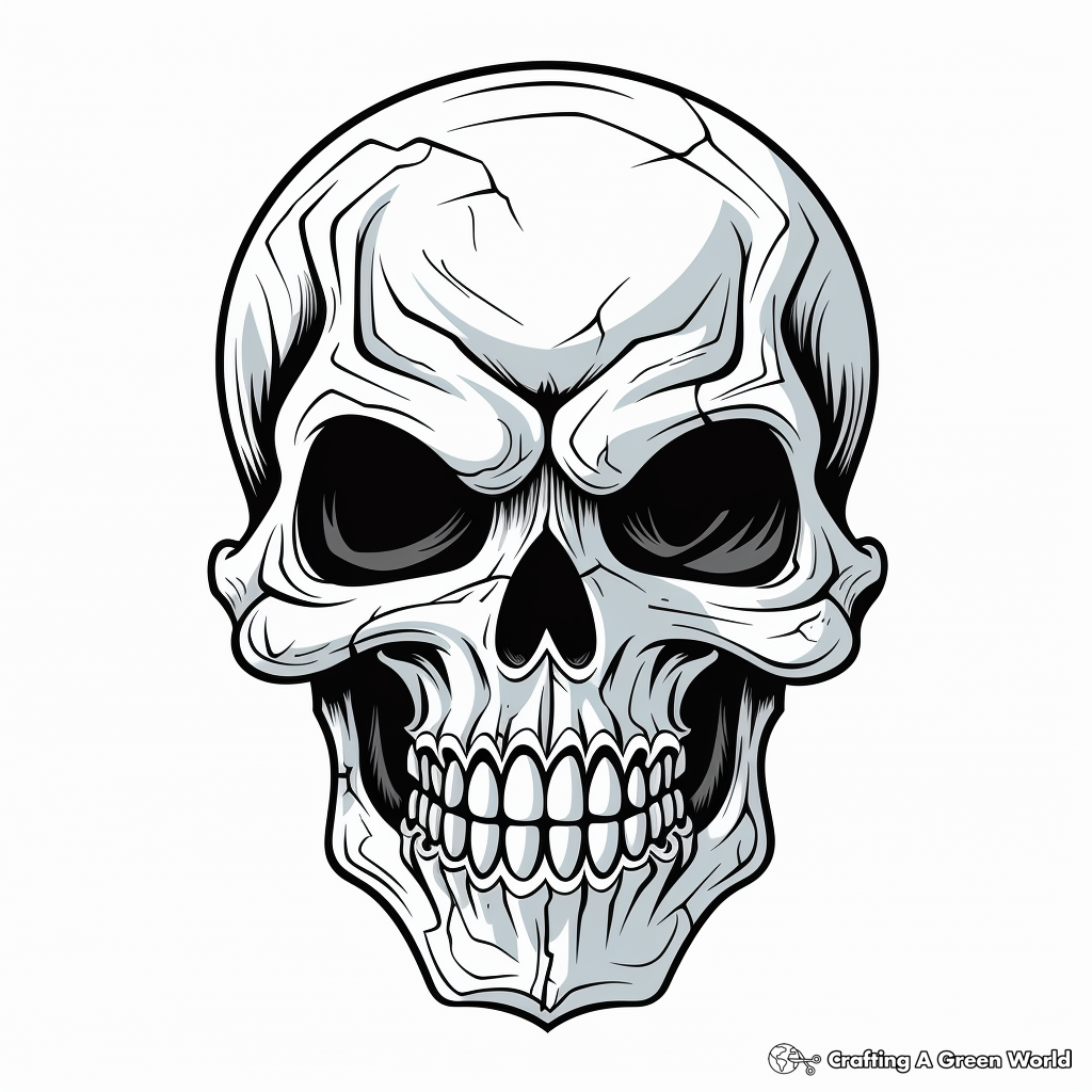 Skull Coloring Pages Free U0026 Printable Skull Coloring Pages Free U0026 Printable