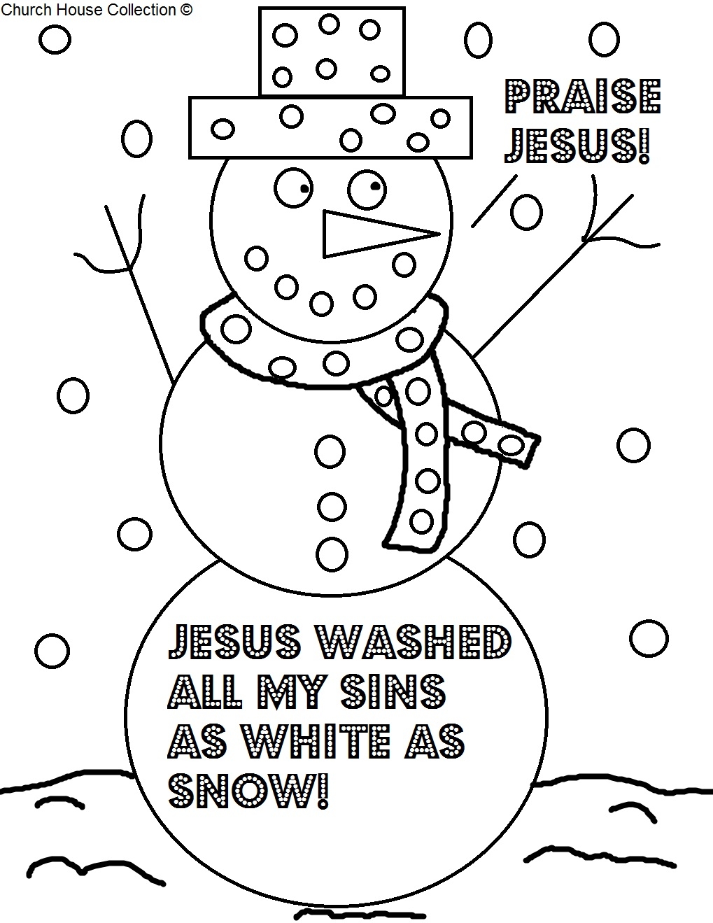 Church Coloring Pages Free
