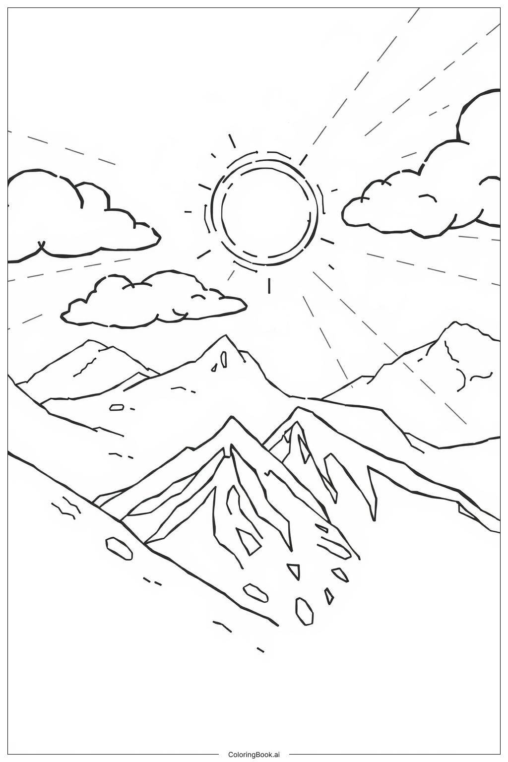 Free Printable Solar Eclipse Coloring Pages