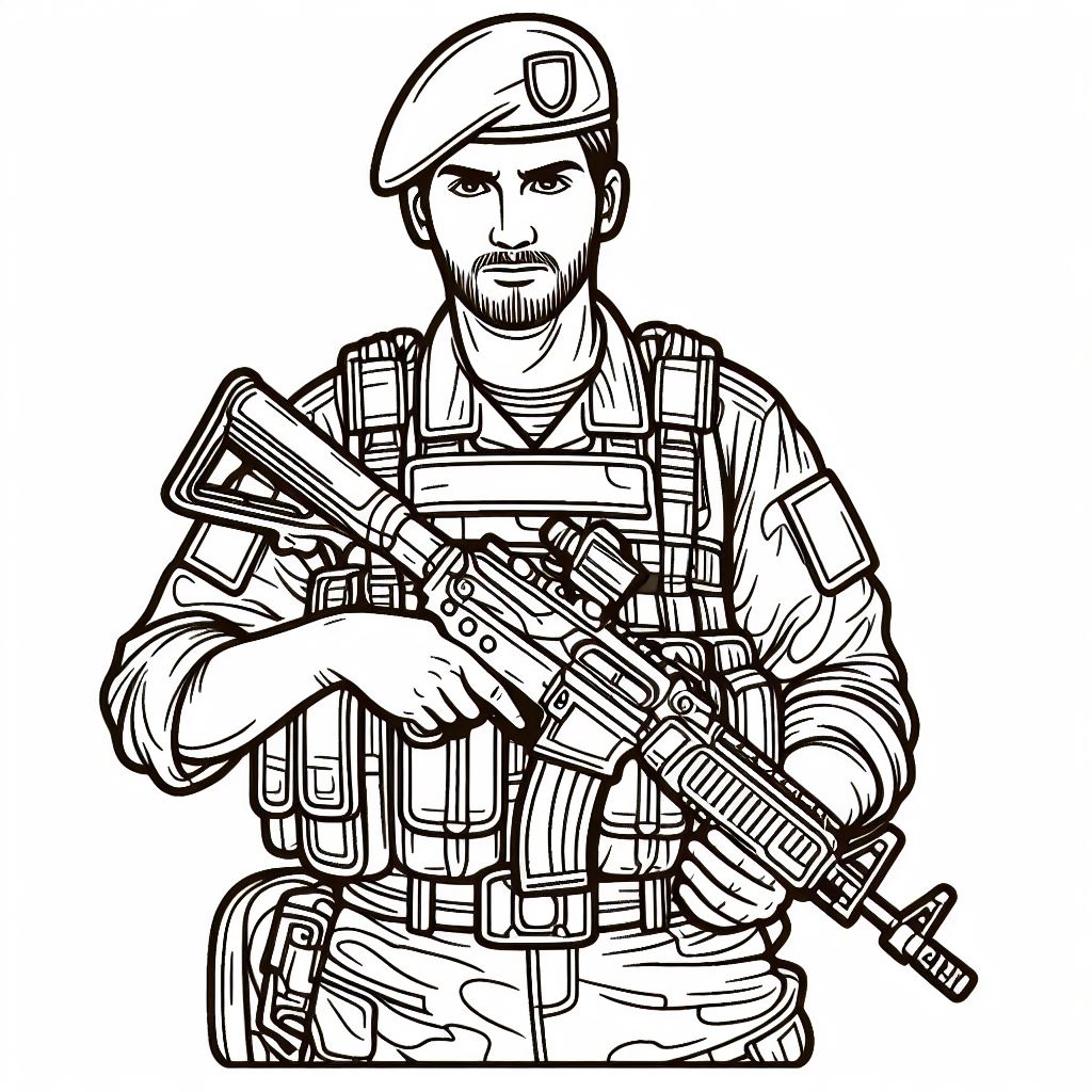 Soldier Coloring Pages 14 Free Printable Sheets Soldier Coloring Pages 14 Free Printable Sheets