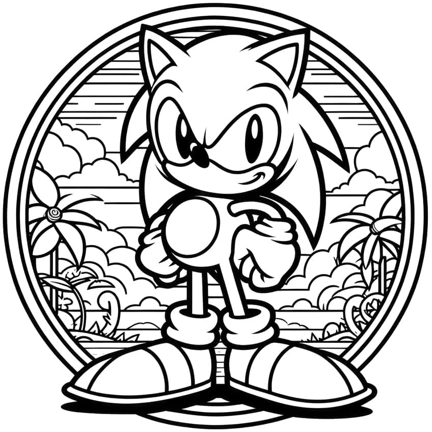 Sonic The Hedgehog Coloring Pages 44 Free Coloring Sheets Sonic The Hedgehog Coloring Pages 44 Free Coloring Sheets
