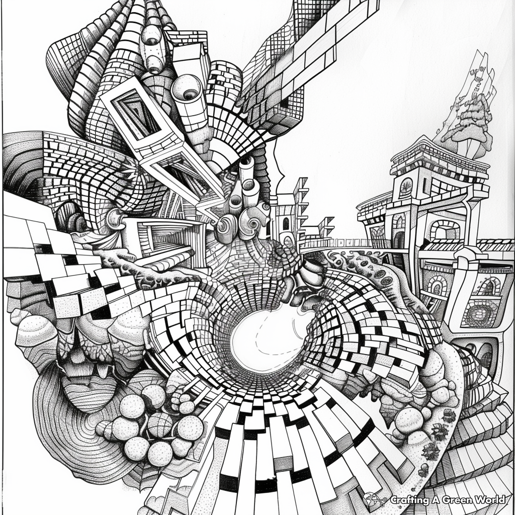 Spiroglyphics Coloring Pages Free Printable 