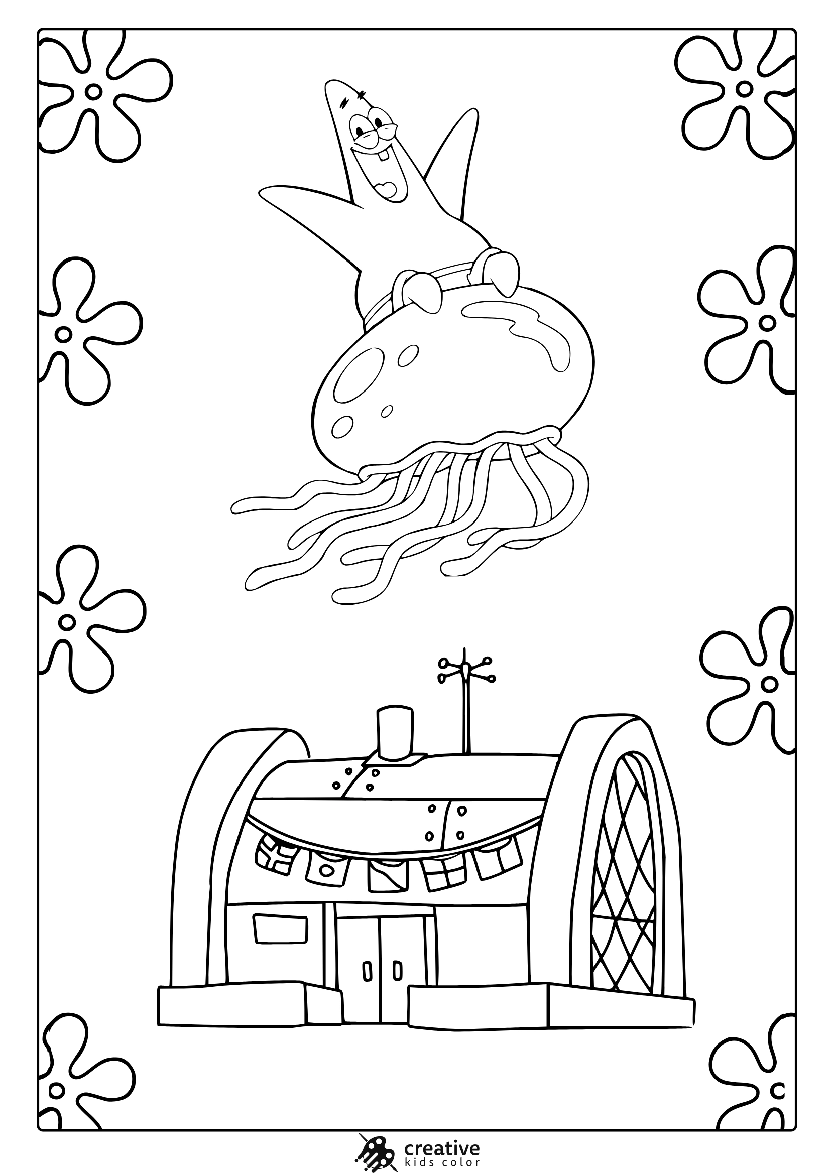 Spongebob Coloring Pages 30 Free Printable PDF 