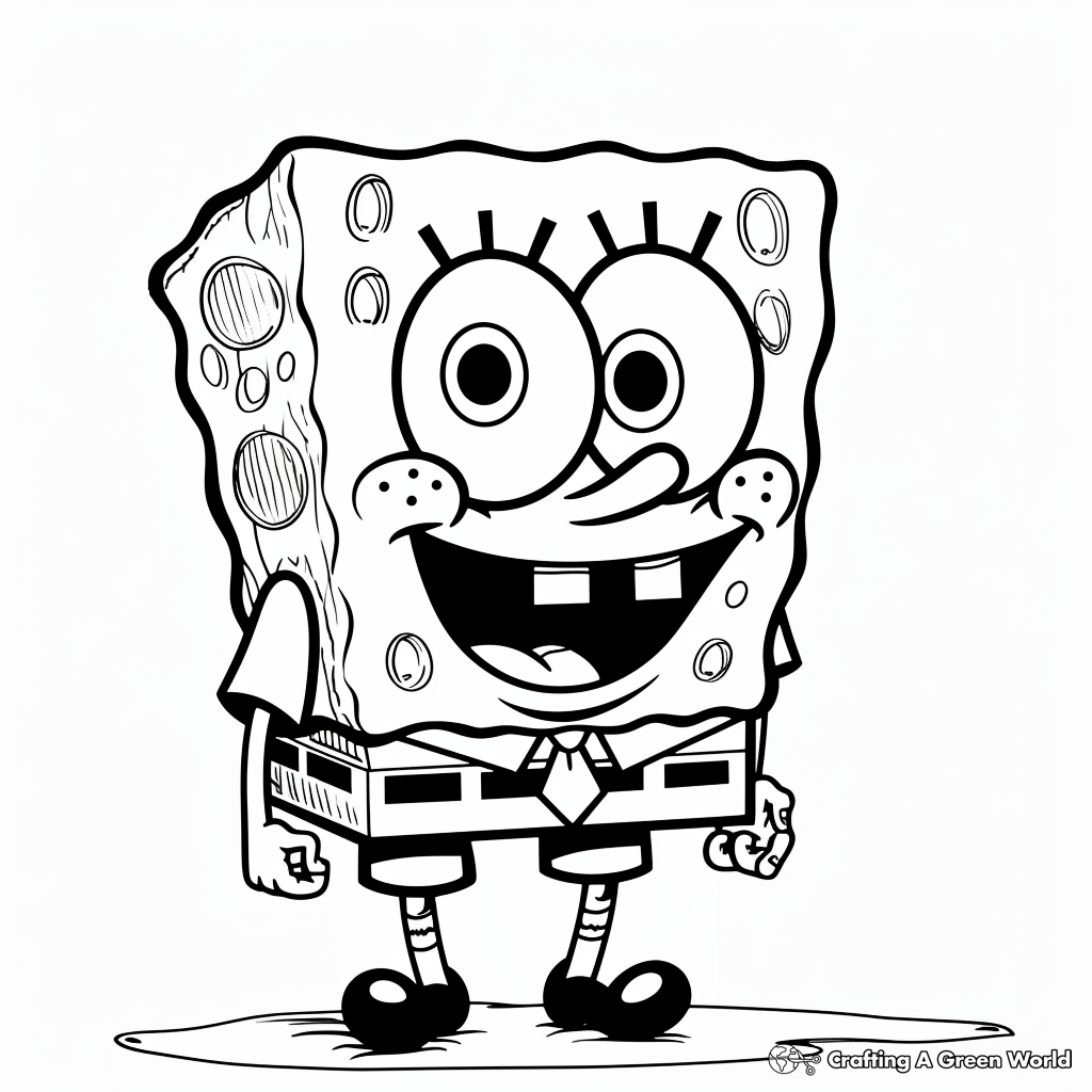 Spongebob Coloring Pages Free U0026 Printable Spongebob Coloring Pages Free U0026 Printable