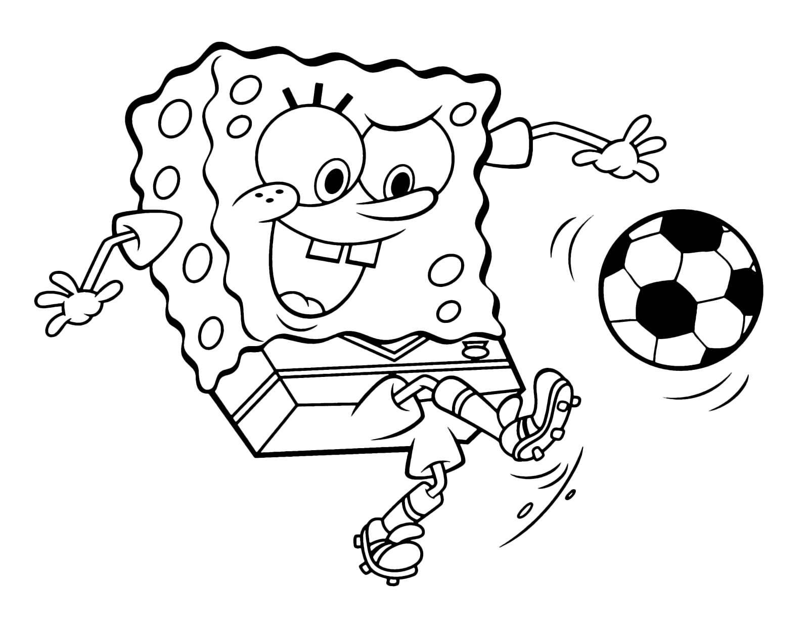 SpongeBob SpongeBob Plays Football