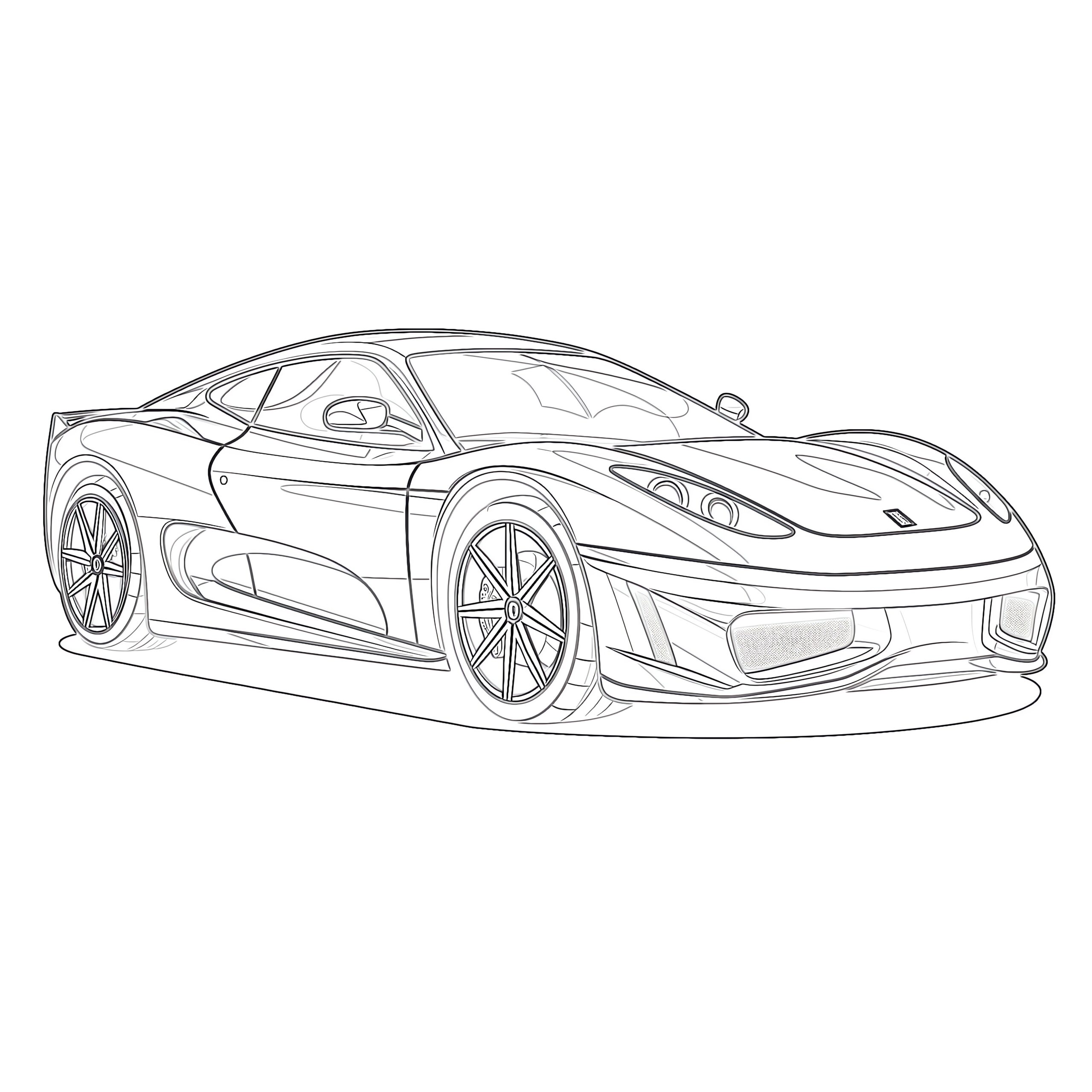Sports Car Coloring Pages Mimi Panda Sports Car Coloring Pages Mimi Panda