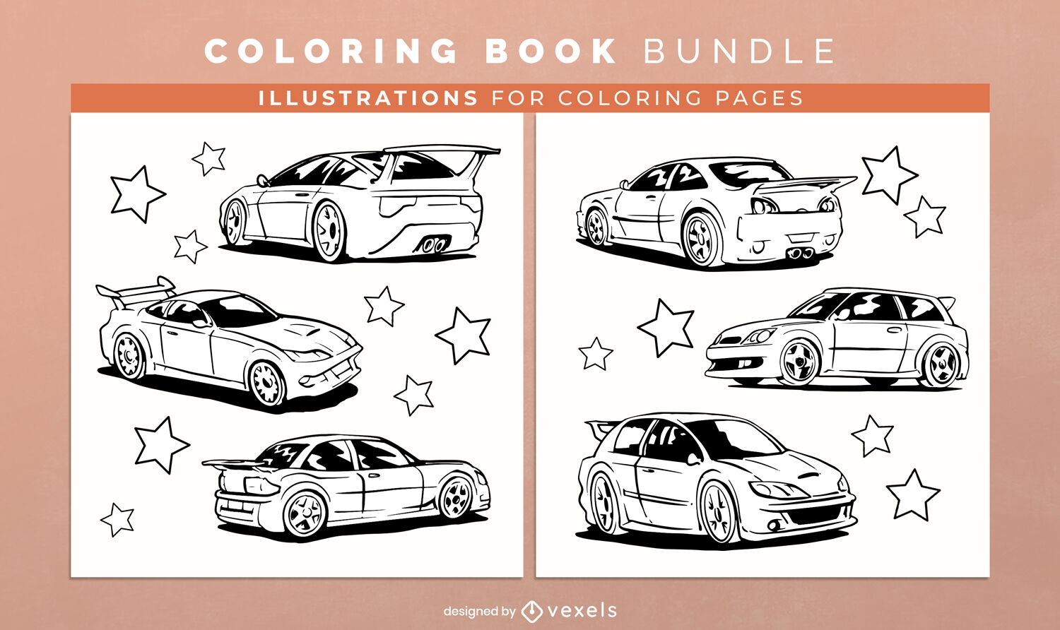 Sports Car Printable Coloring Pages