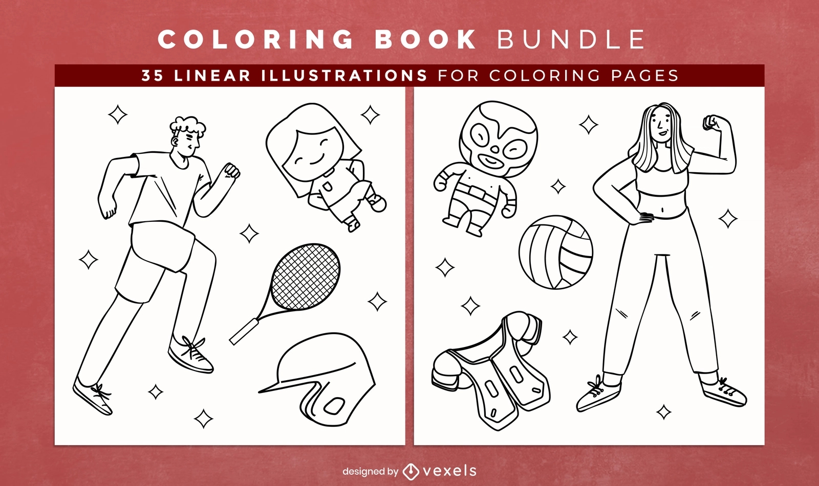 Sports Printable Coloring Pages