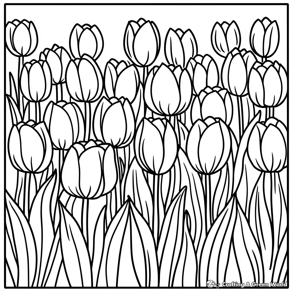 Spring Coloring Printable Pages Spring Coloring Printable Pages