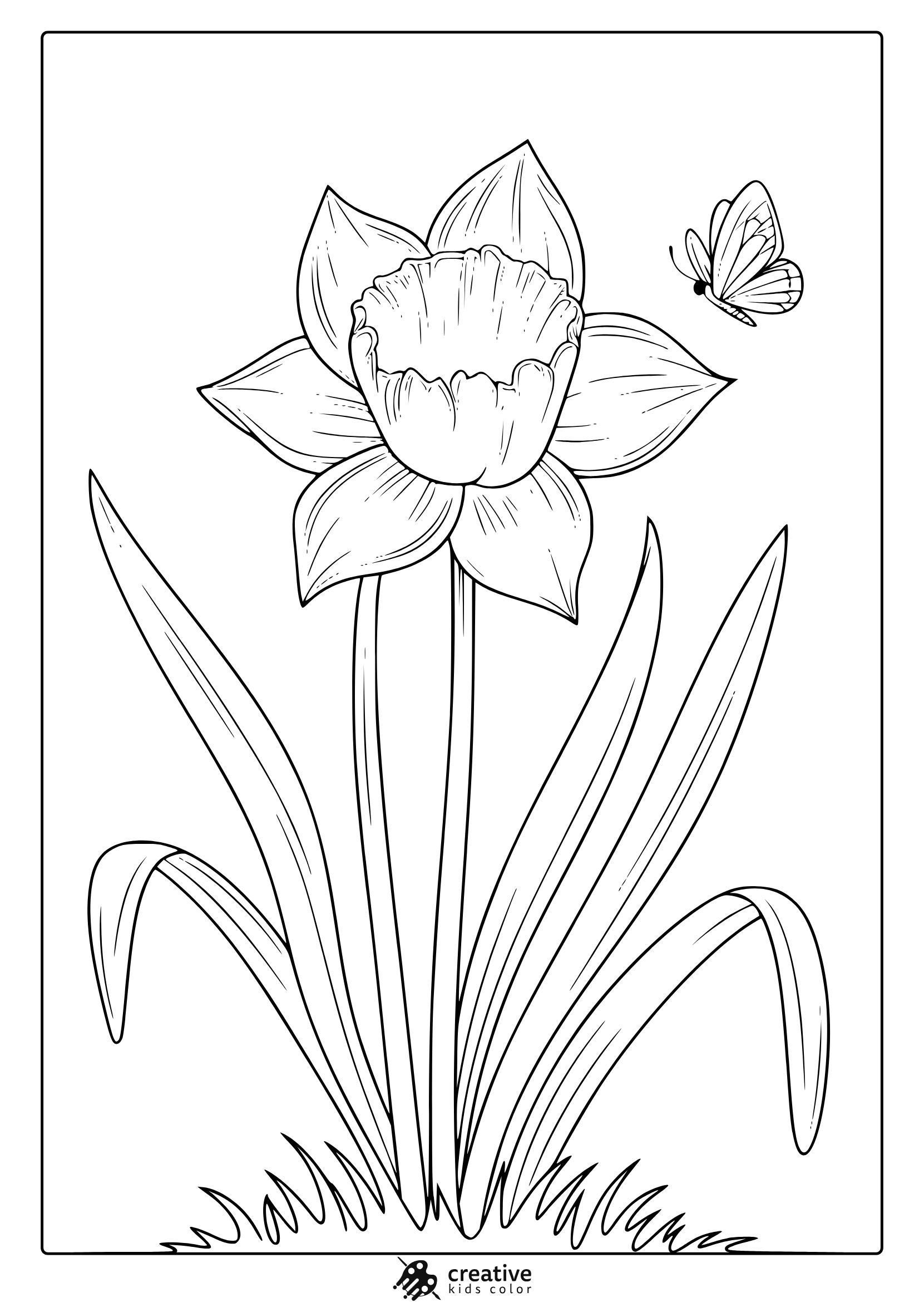 Spring Coloring Pages Free Printable PDF Spring Coloring Pages Free Printable PDF