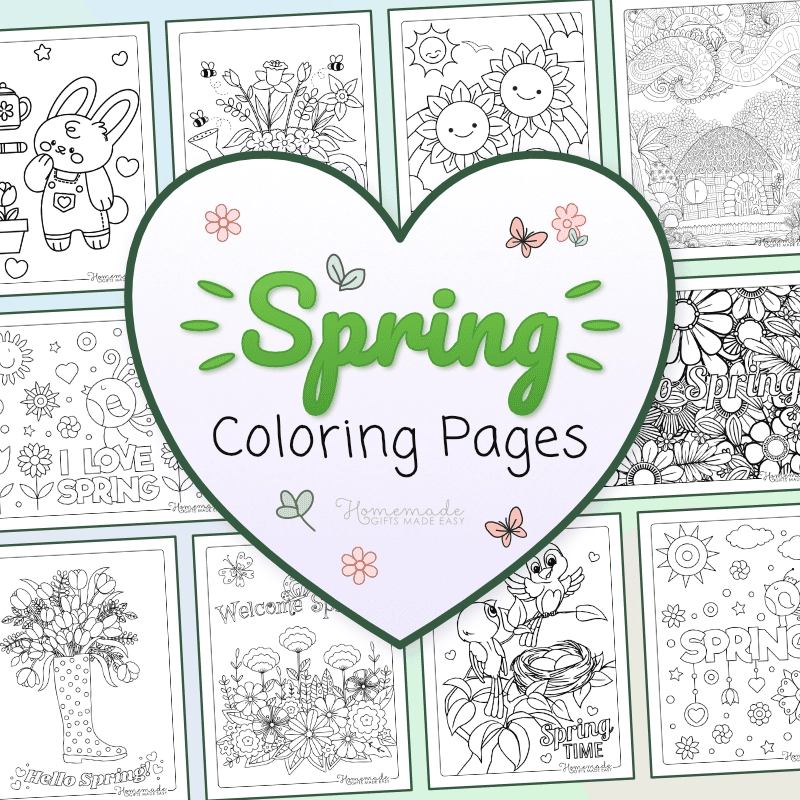 Spring Coloring Pages Word Game Time Spring Coloring Pages Word Game Time