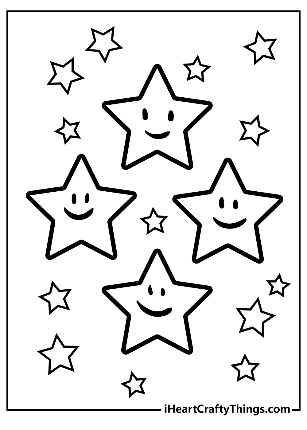 Star Coloring Pages 100 Free Printables Star Coloring Pages 100 Free Printables
