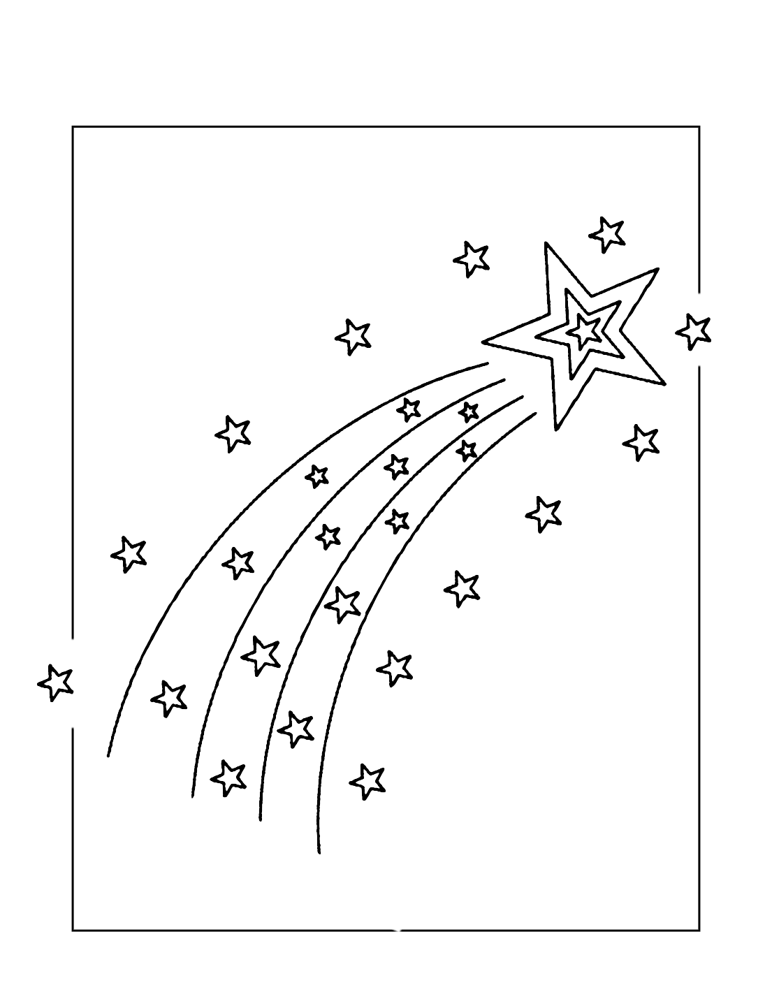 Free Coloring Pages Stars Free Coloring Pages Stars