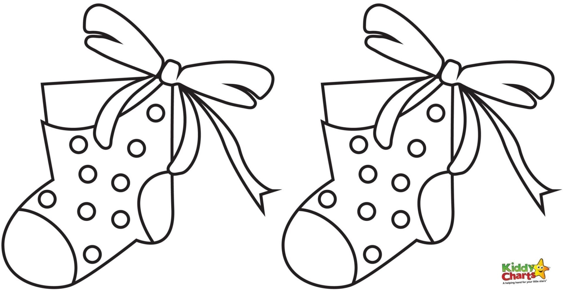 Stocking Coloring Pages