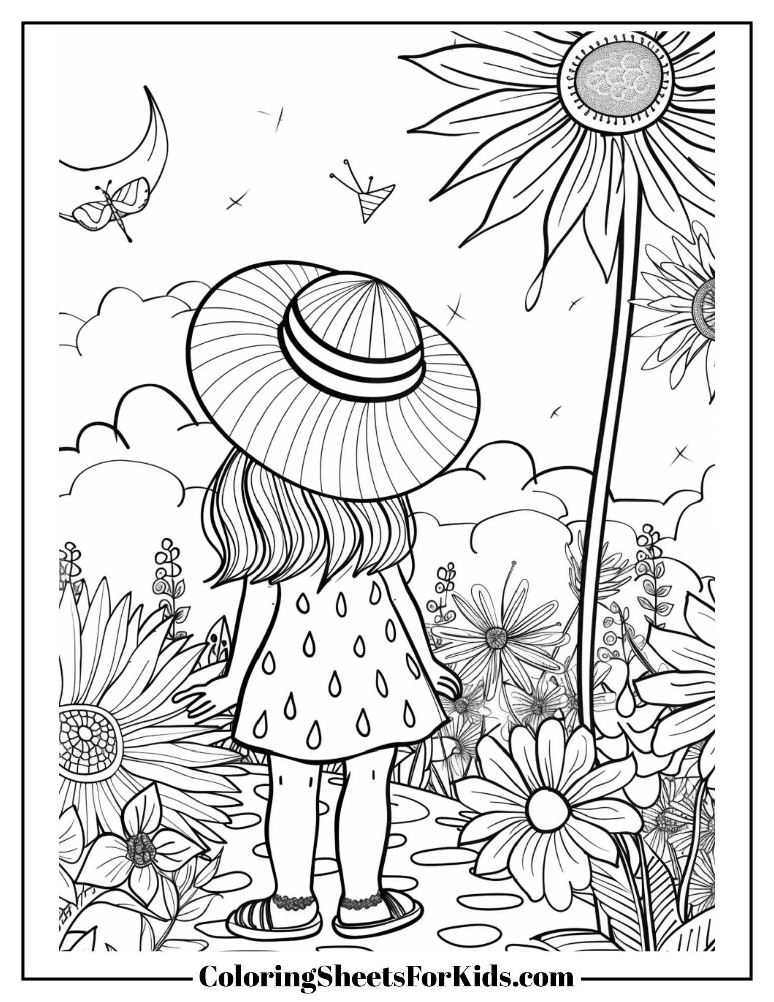 Summer Coloring Pages Free Print U0026 Downloads Coloring Sheets 