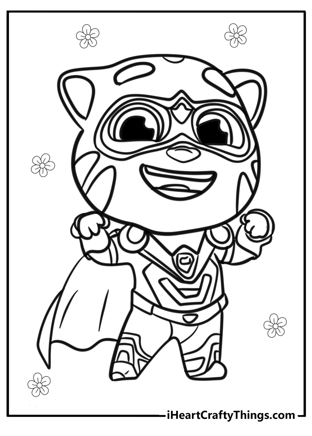 SuperKitties Coloring Pages I Heart Crafty Things SuperKitties Coloring Pages I Heart Crafty Things