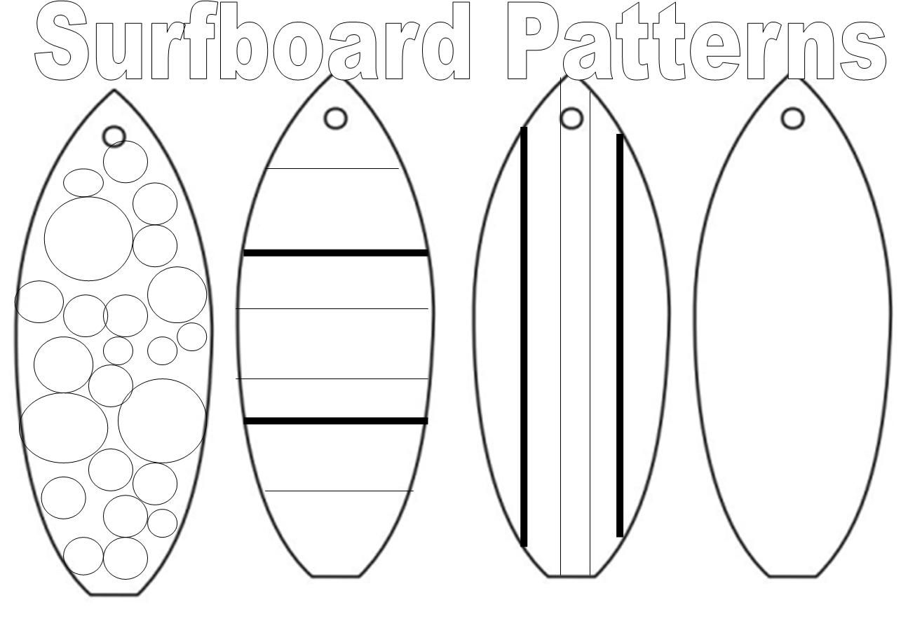Surfboard Coloring Pages 698202
