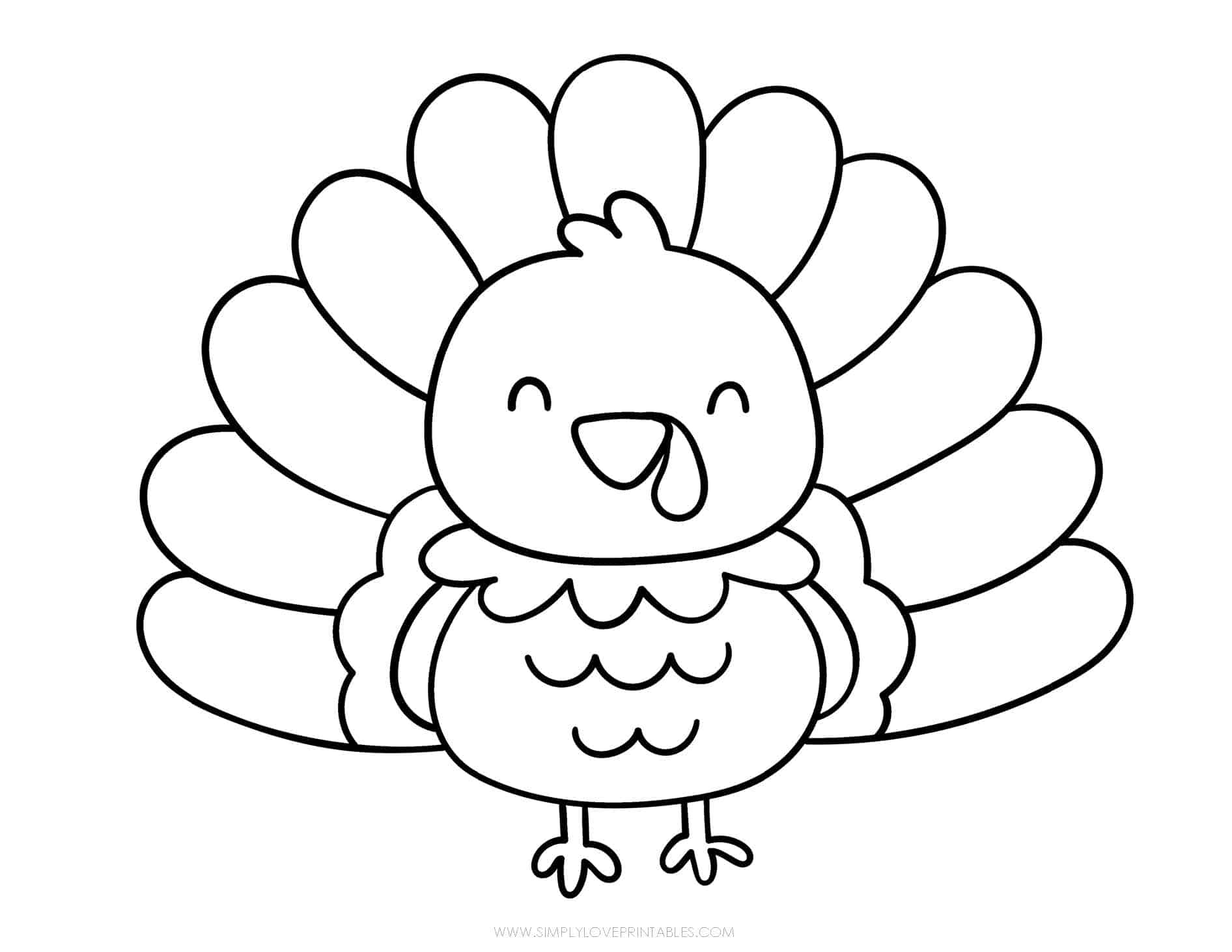 Thanksgiving Coloring Pages Fun For All Simply Love Printables