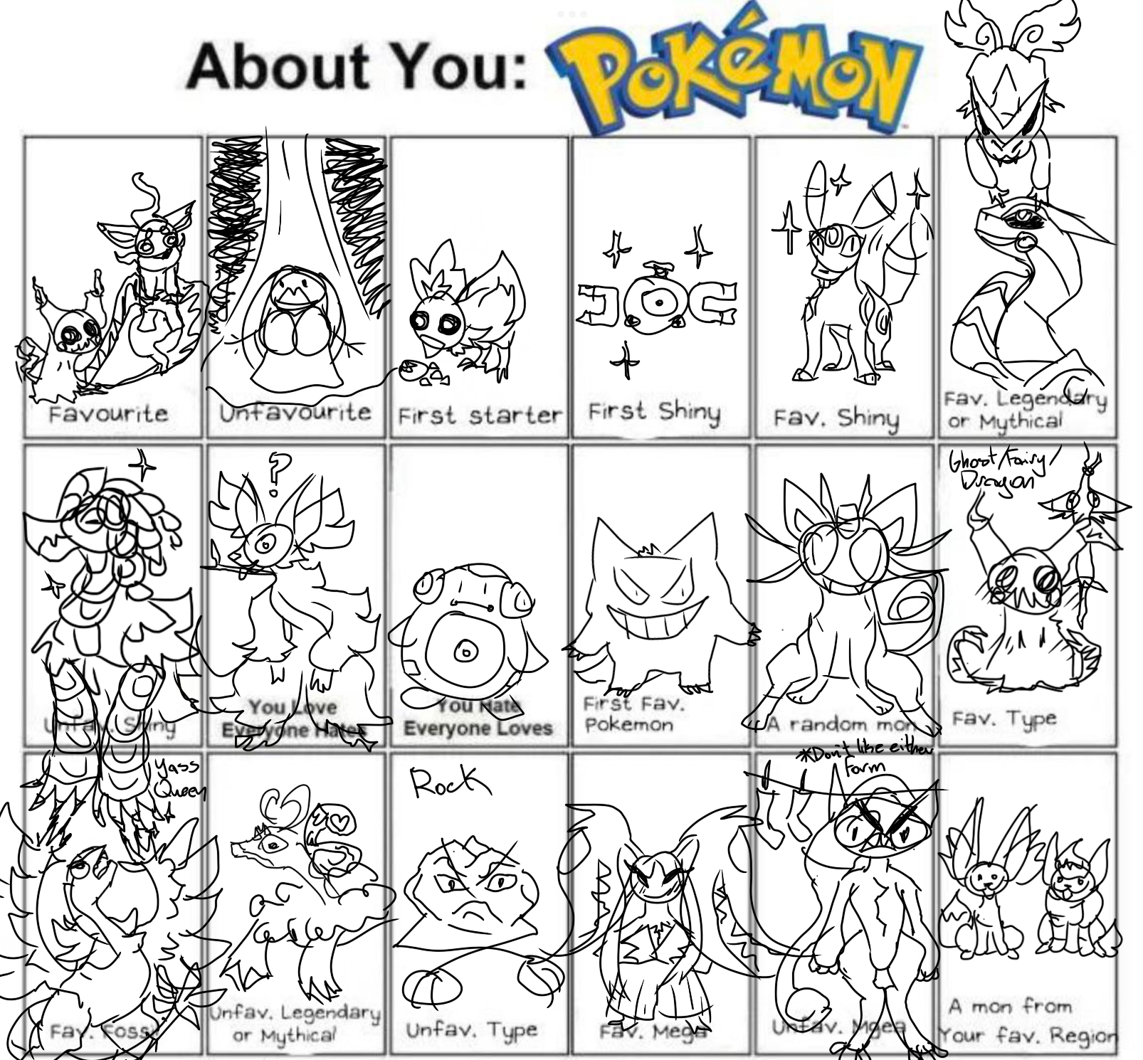 Printable Legendary Pokemon Card Coloring Pages