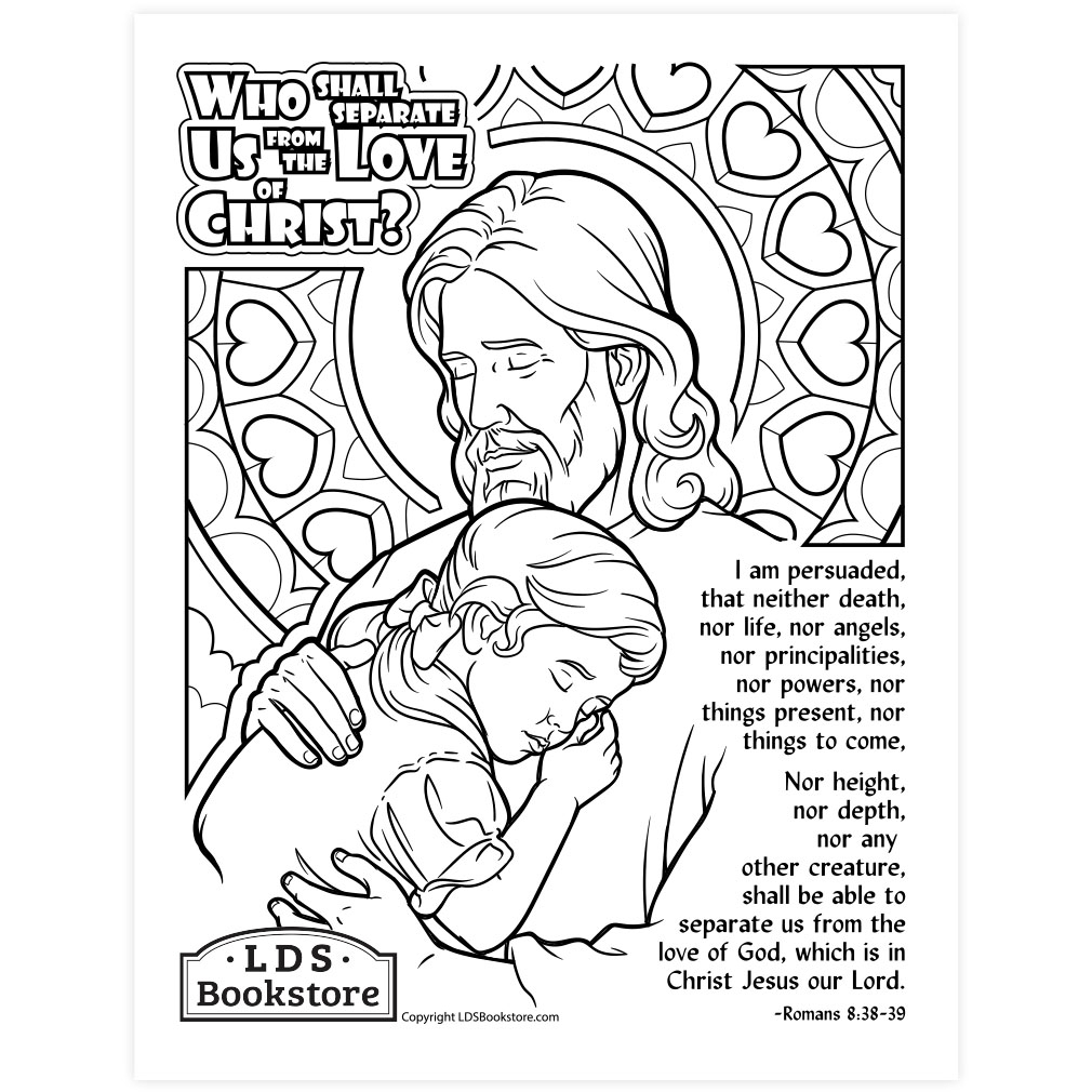 The Love Of Christ Coloring Page Printable The Love Of Christ Coloring Page Printable