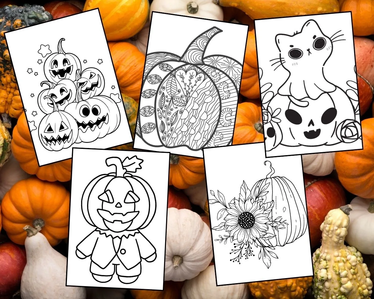 Free Printable Pumpkin Coloring Pages For Kids