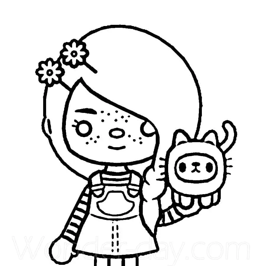 Toca Boca Coloring Pages To Print Free Printable Coloring Pages