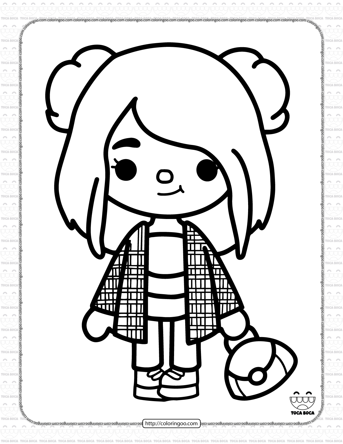 Toca Boca Coloring Pages Free